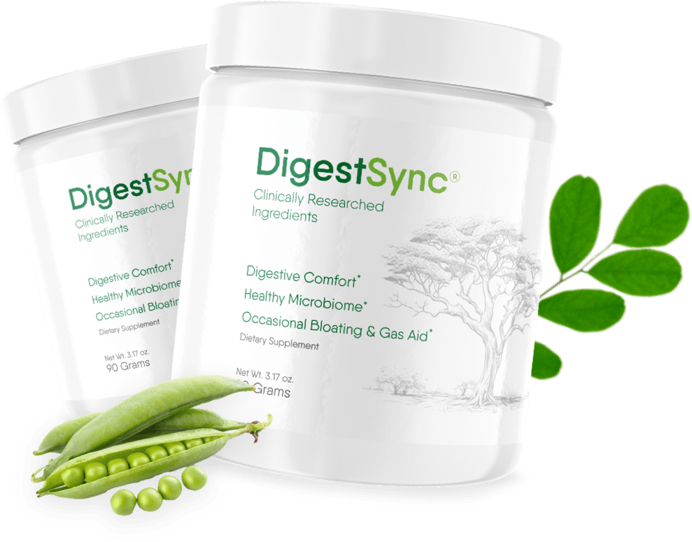 DigestSync 2 Jars with ingredients